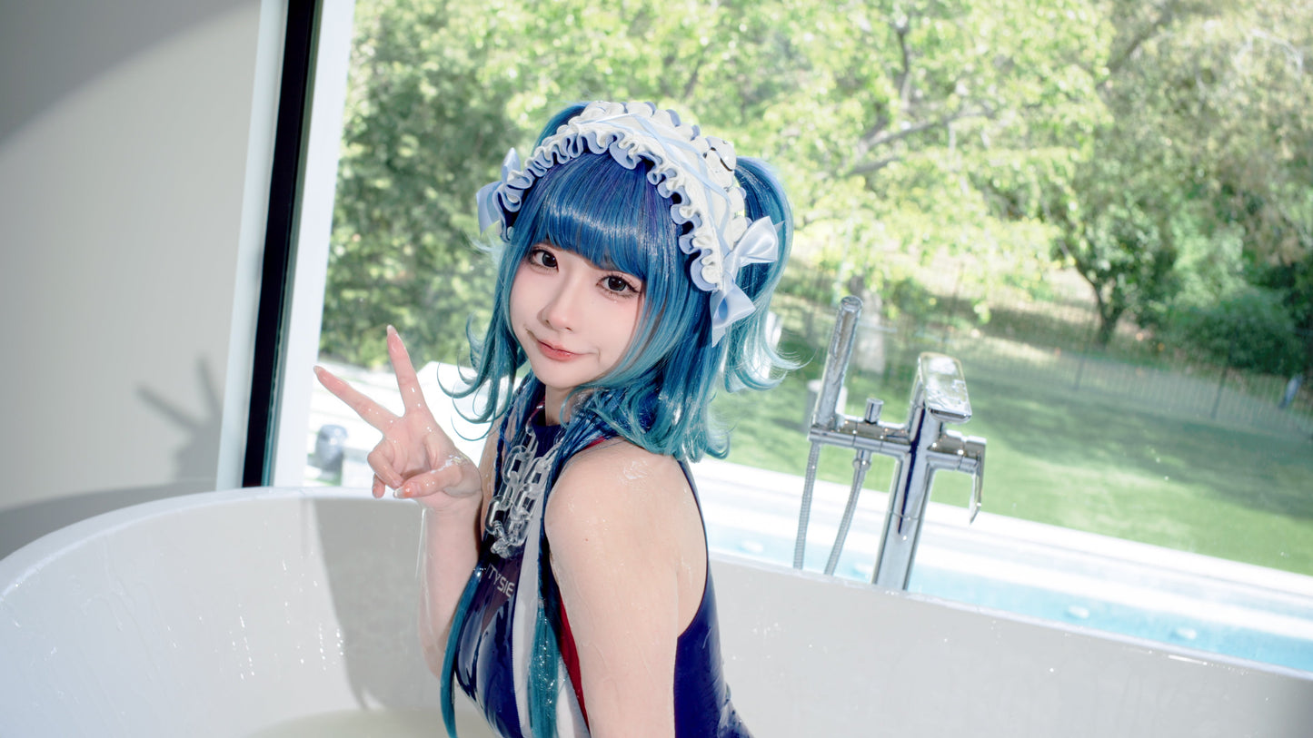 EP35: Tracksuit x Swimsuit! Sporty Subculture Girl Gets Soaked in Slime, Part 2