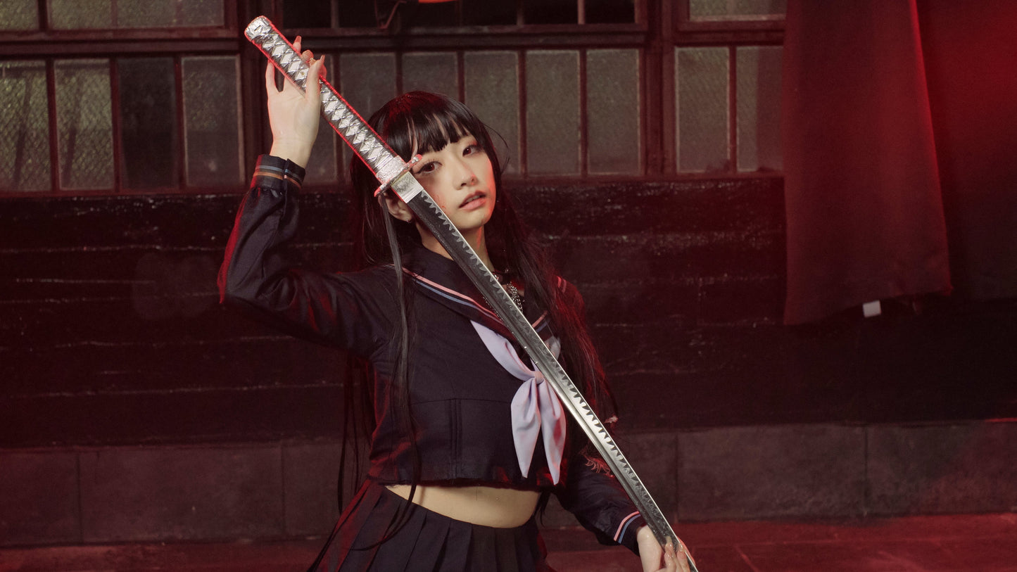 EP22: Yakuza JK Girl Socked in Rain With Tattered Japanese Sailor Uniform