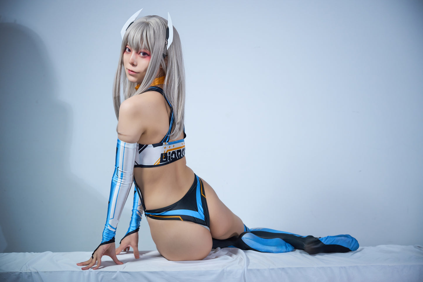 Issue 10: Surf Girl in Tech Swimsuit Girl