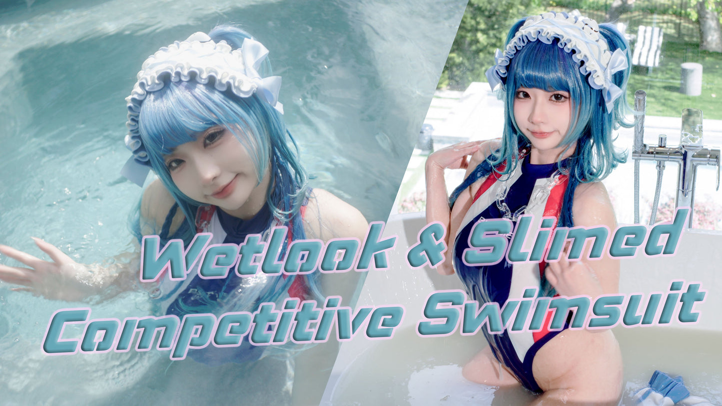 EP35: Tracksuit x Swimsuit! Sporty Subculture Girl Gets Soaked in Slime, Part 2
