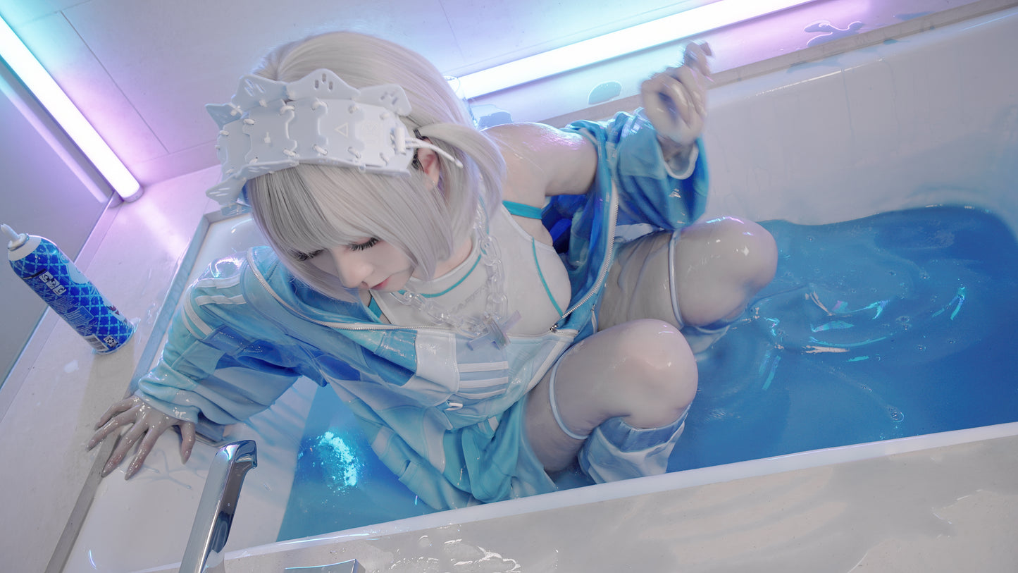 EP88: Tracksuit x Swimsuit 5.0! Subculture Sporty Girl Enjoys Mint Ice Cream Slime (Part.2)
