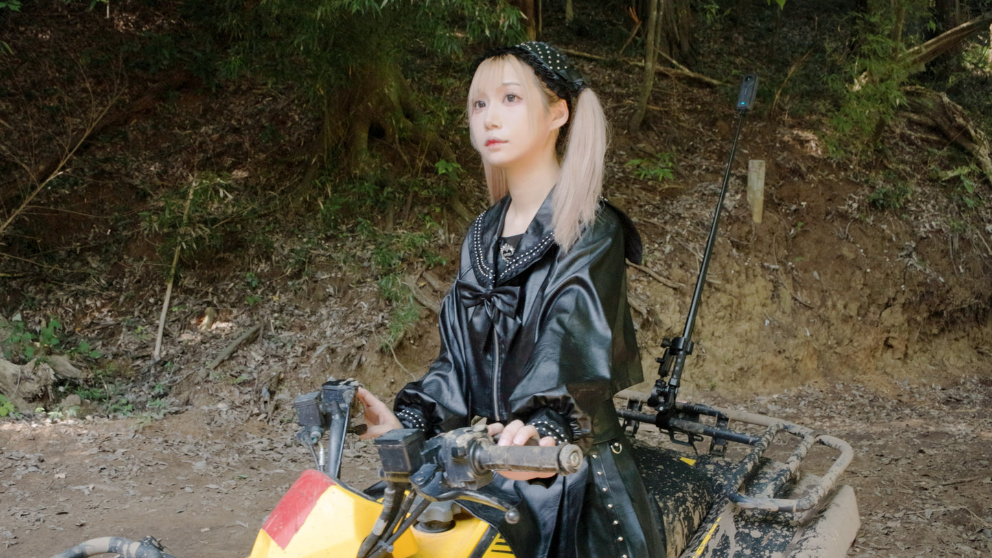 EP74: Leather Sailor Uniform x School Swimsuit!! Tokyo JIrai Girl Mud Ride