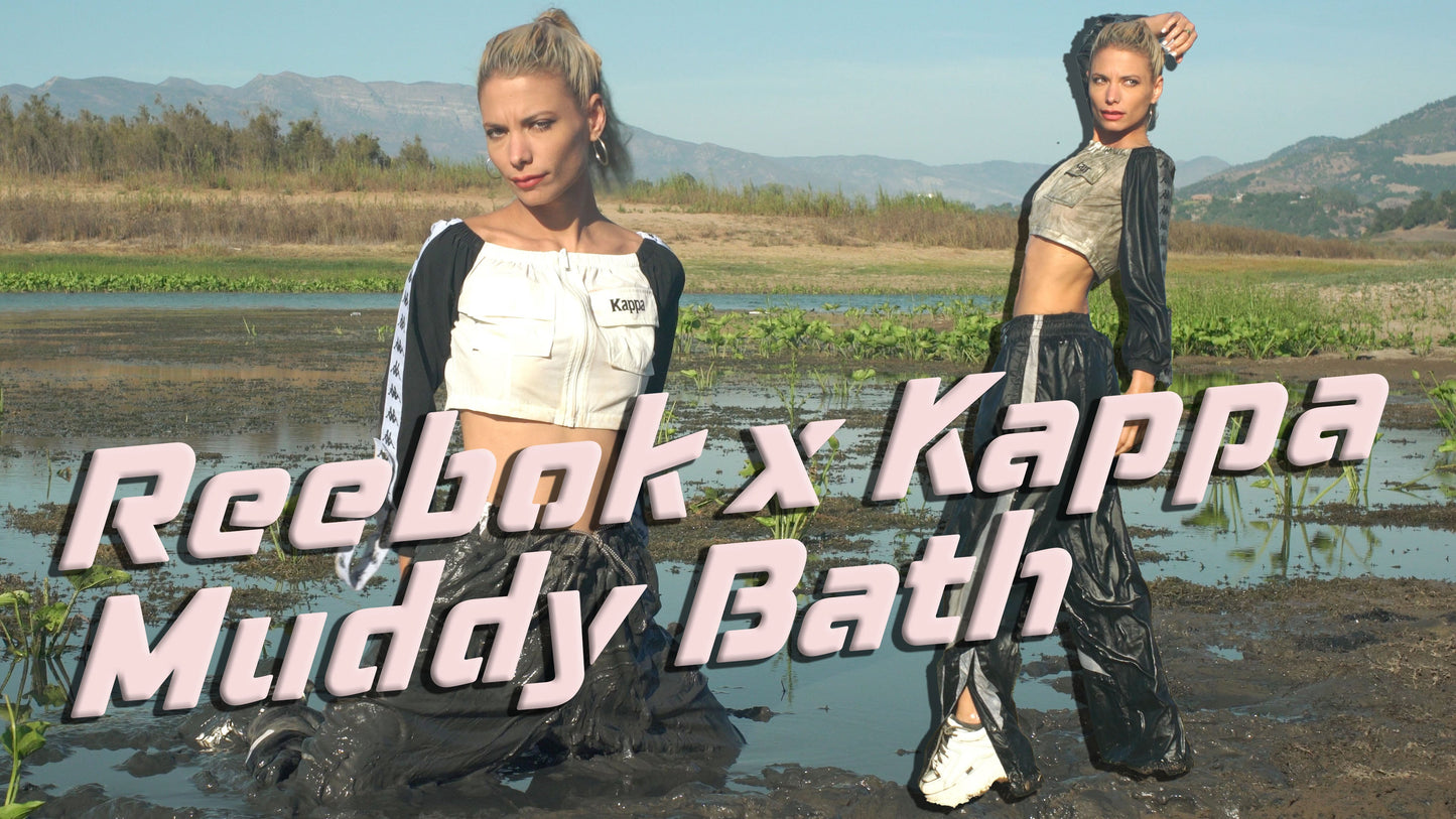 EP33: Y2K Girl Muddy Bath In Reebok Trackpants & Baffulo Sneakers | PHOTO