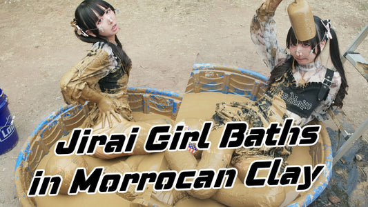 EP89: Jirai Girl Mud Baths in Moroccan Clay (With Soccer Ball!)