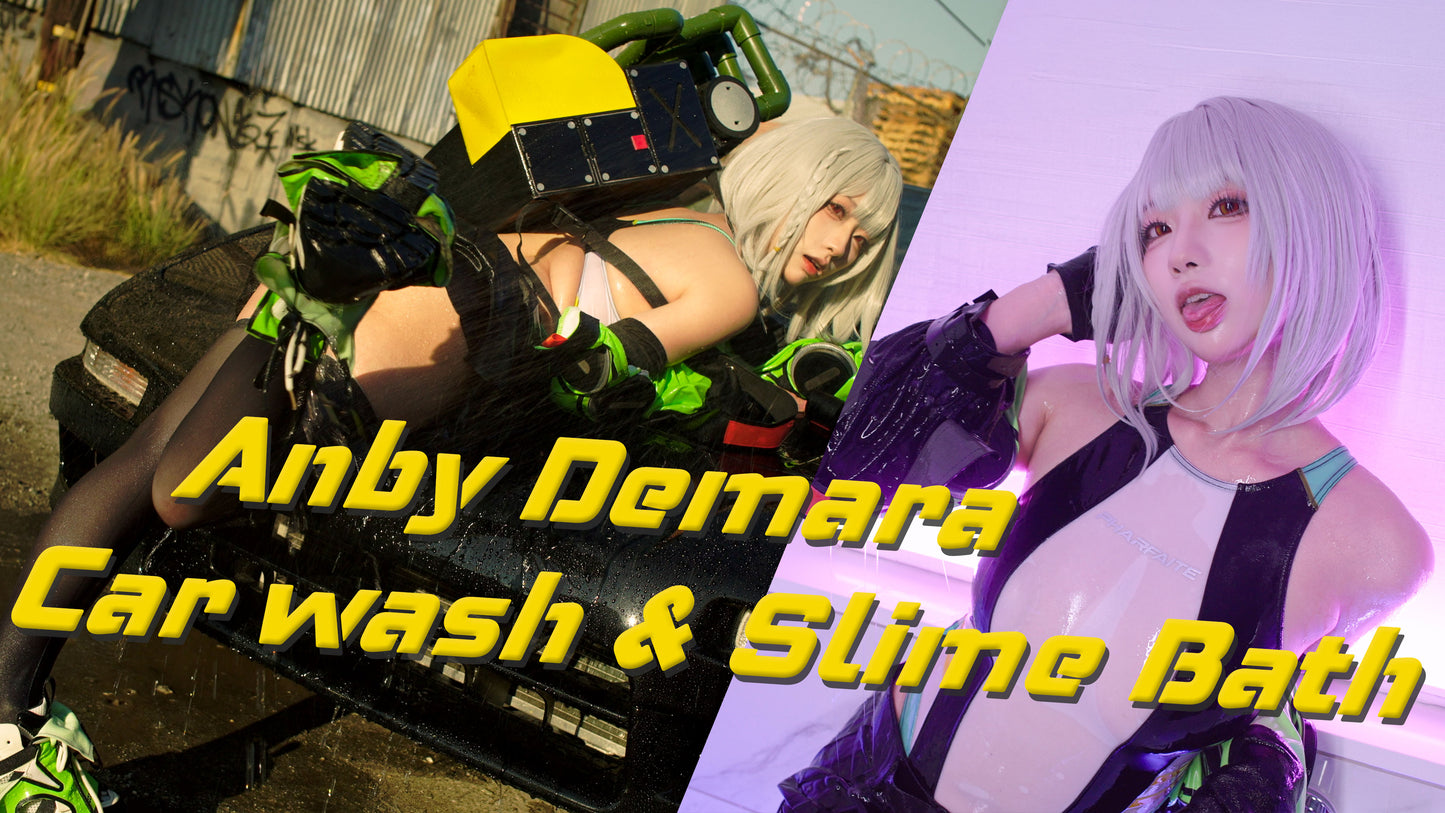 EP57: Anby Demara Car Wash & Lotion Slime Bath