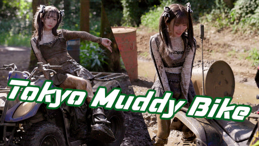 EP56: Tokyo Jirai Girl Rides Muddy ATV Wearing Denim Mini Skirt