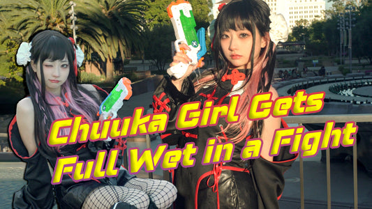EP26: Cute Cosplay Girl Gets Fully Soaked in Chinese-inspired Outfit